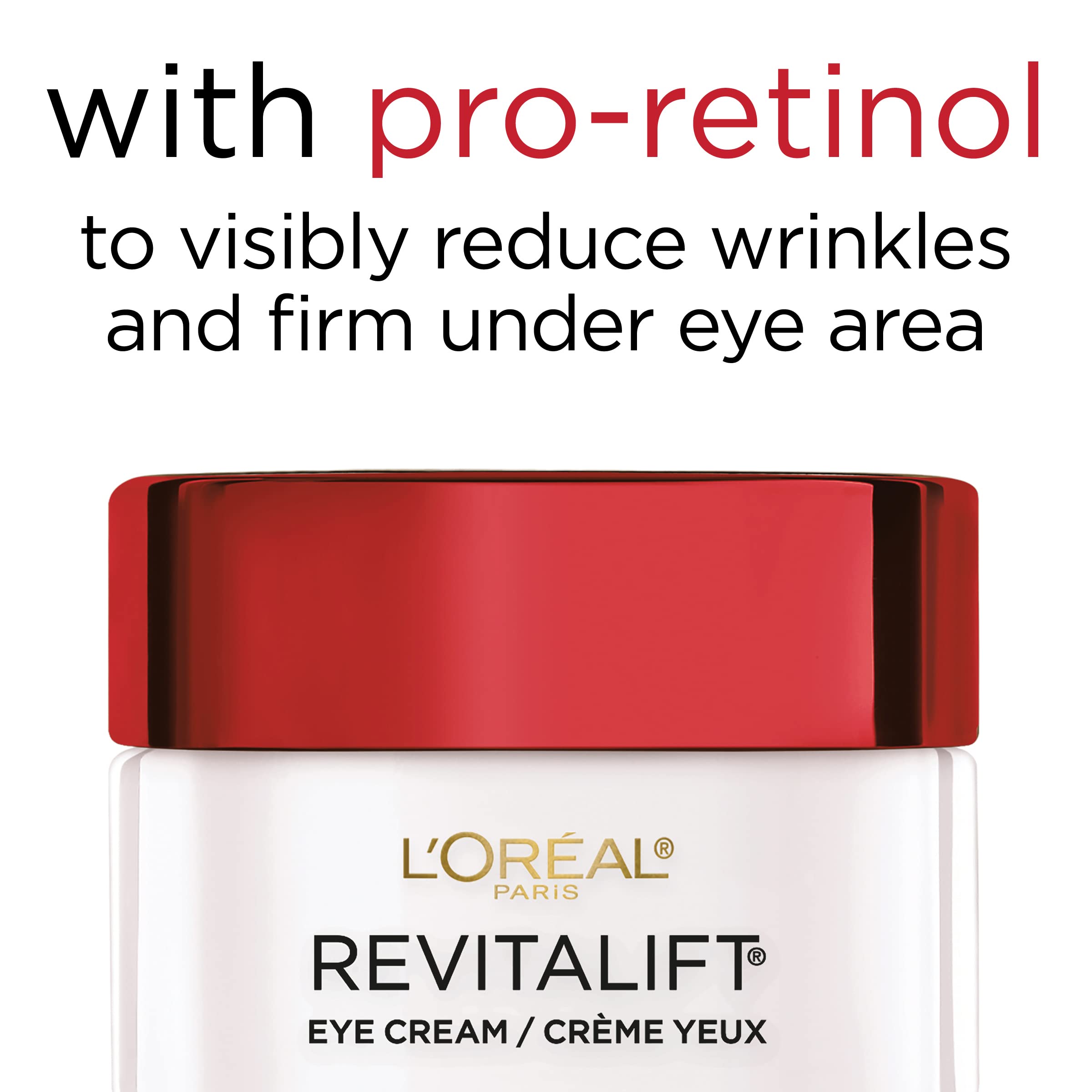 L'Oréal Paris Revitalift textura-no-grasa, crema ocular de rápida absorción