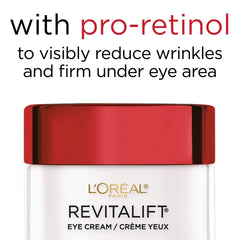 L'Oréal Paris Revitalift textura-no-grasa, crema ocular de rápida absorción