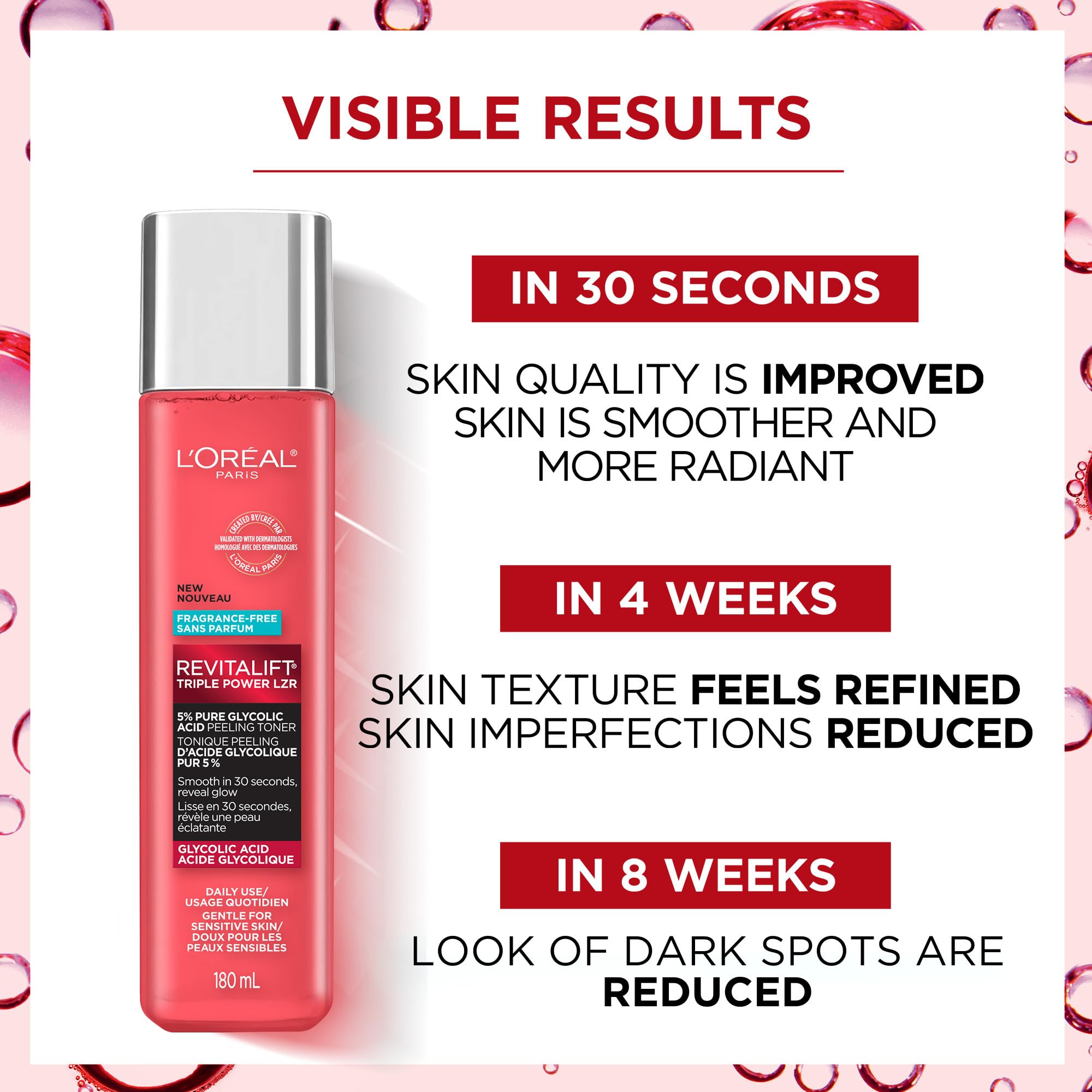 Aloe Vera en Revitalift Toner para hidratación suave