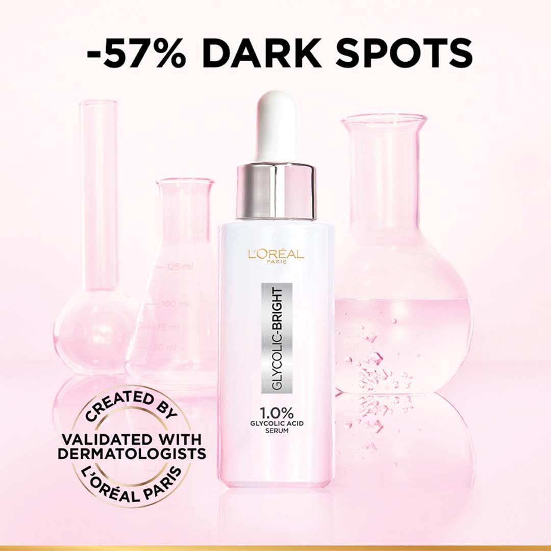 Aplicación suave con dedo en L'Oréal Paris Suero Iluminador.