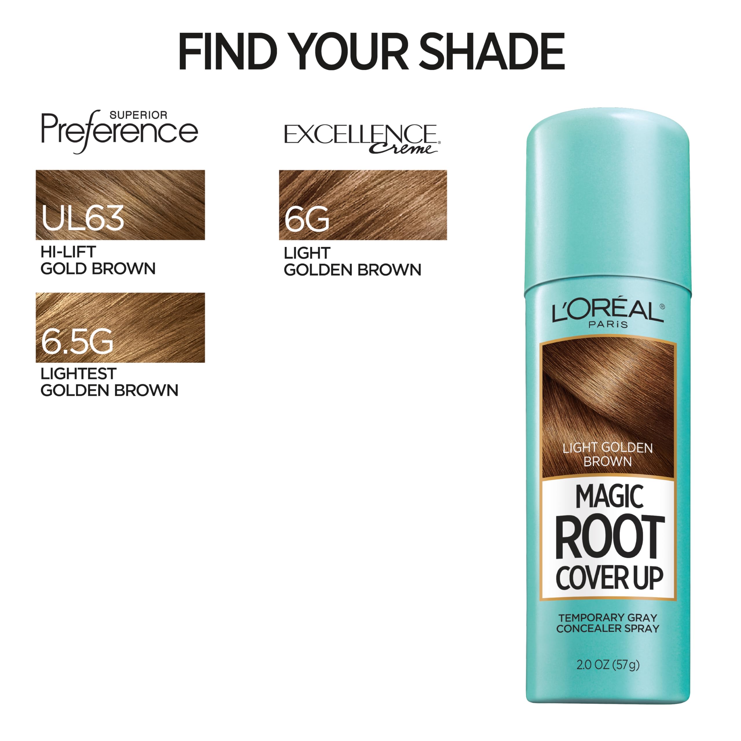 L'Oreal Paris Magic Root Cover Up is ideal between salon visits for consistency.