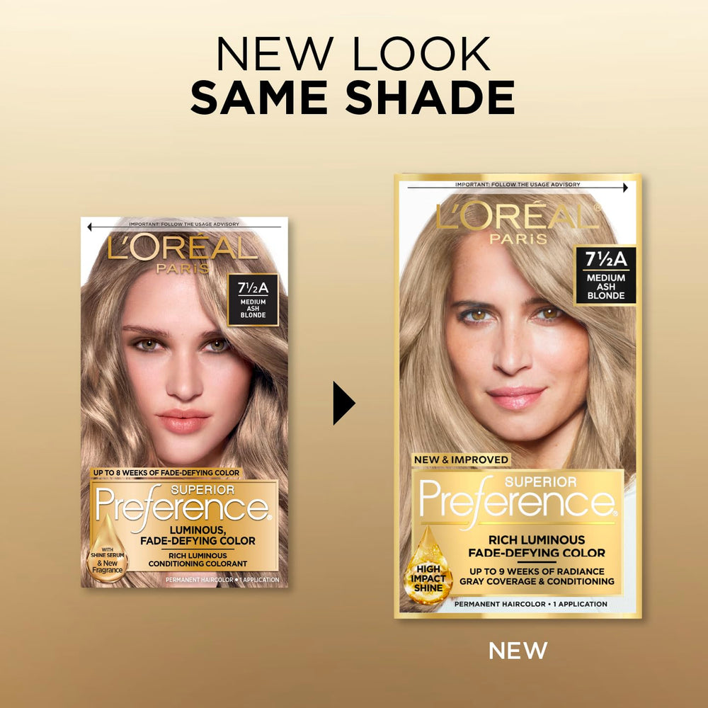 L'Oreal Paris Shine Protect Conditioner helps lock in color and add silky shine