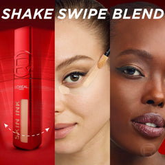 L’Oréal Paris Skin Ink 2 en 1: cobertura ajustada para un rostro más uniforme.