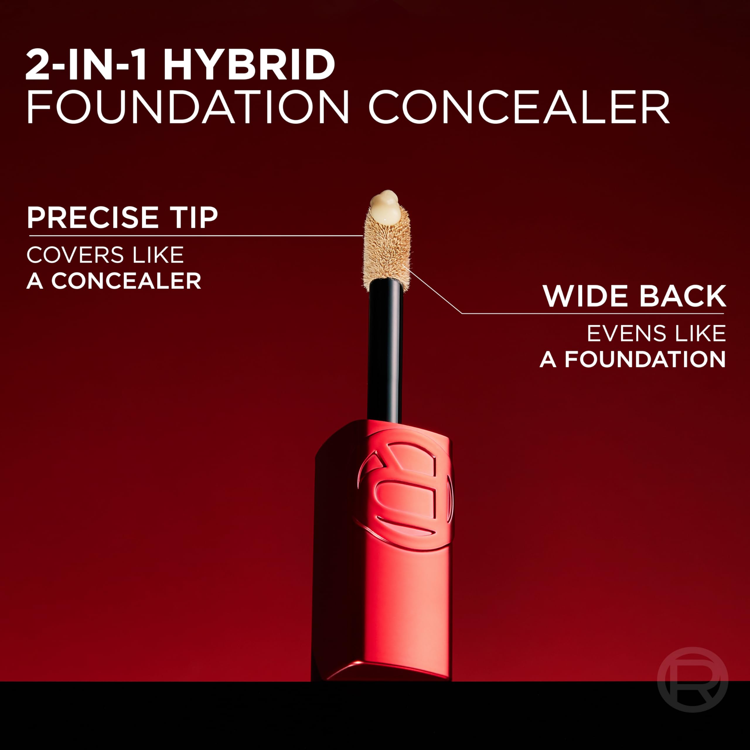 L’Oréal Paris Skin Ink 2 en 1: envase práctico para retoques al día.