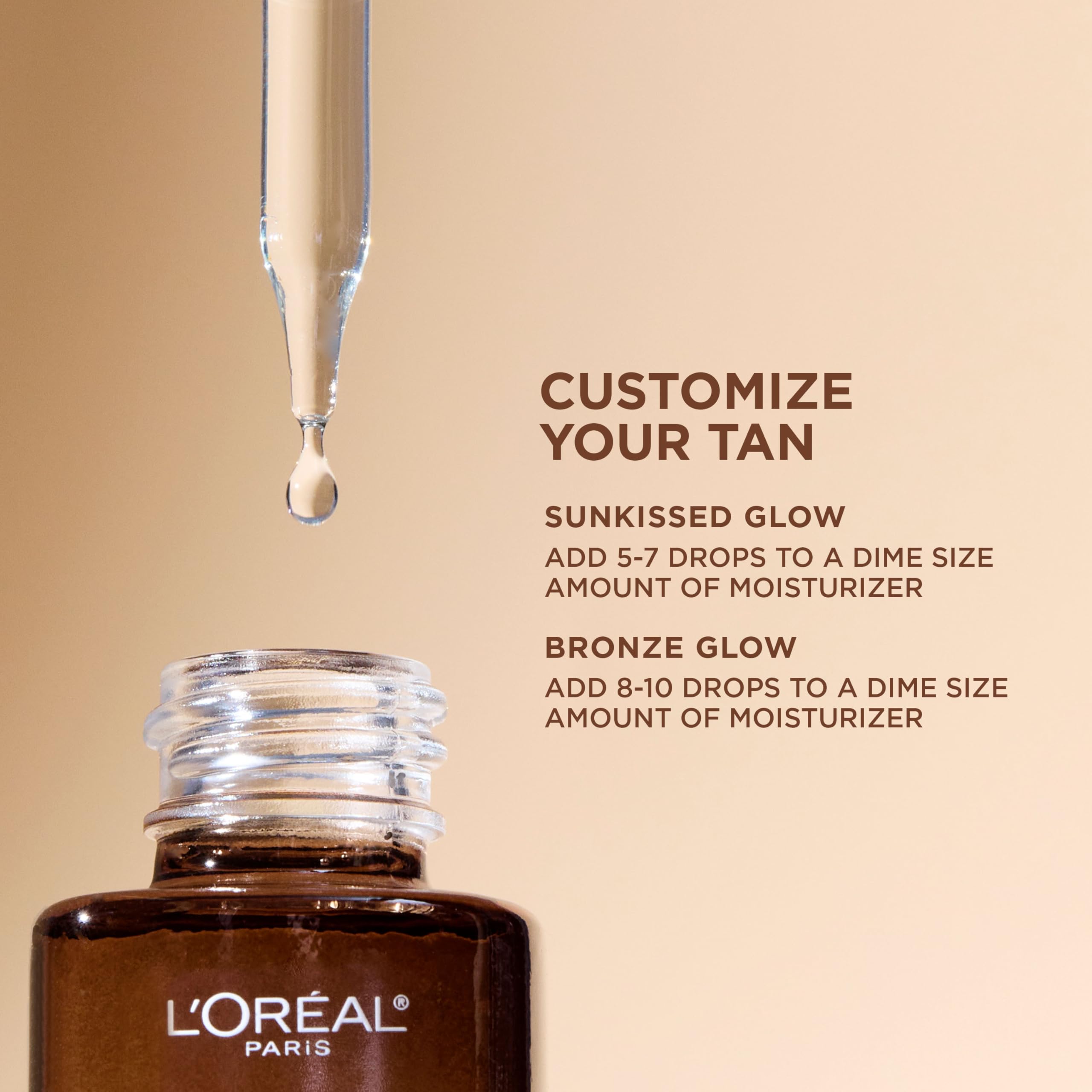 Envase de Sublime Bronze de L'Oreal Paris, fácil de usar