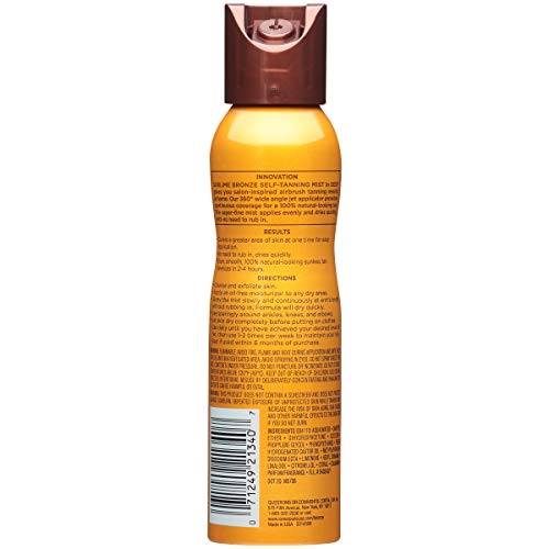 L'Oreal Paris Sublime Bronze Self-Tanning Mist con aplicador angulado para zonas difíciles.