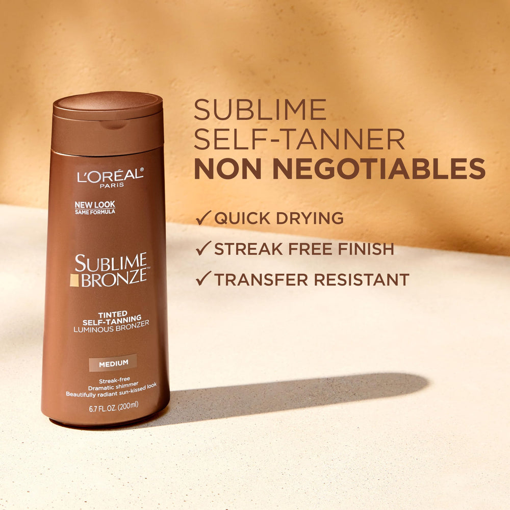 L'Oréal Paris Sublime Bronze vitamina E para cuidado ligero de la piel
