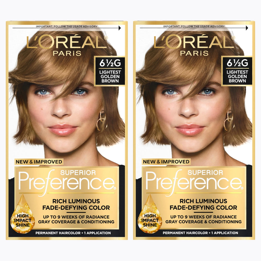 L'Oreal Paris Superior Preference bottle application for precise, no-drip color delivery