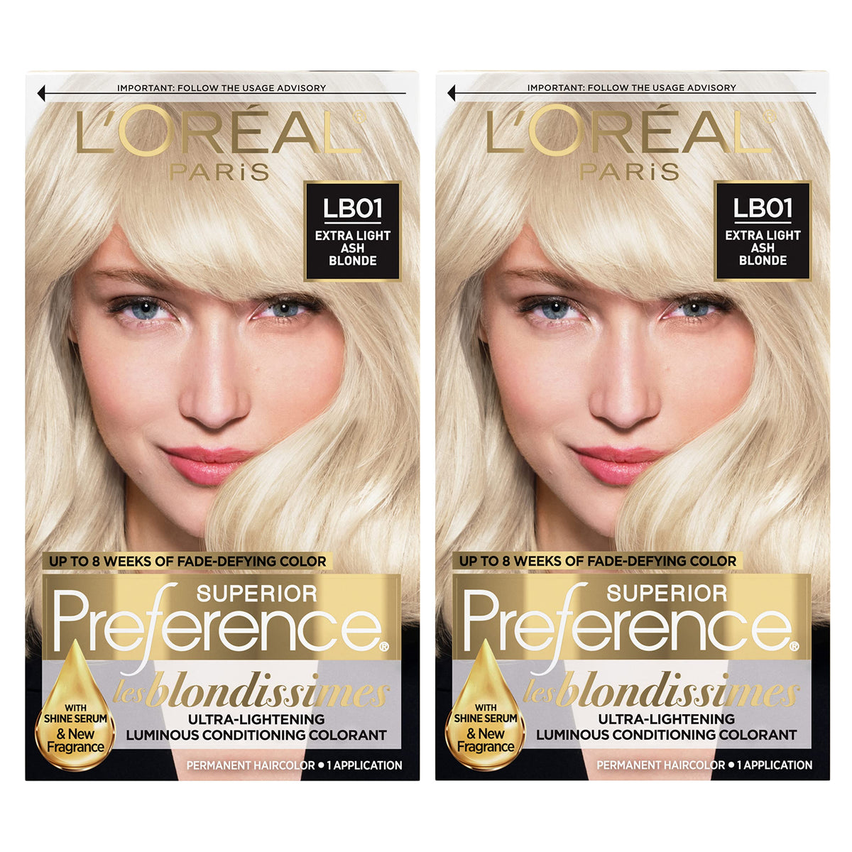 L'Oreal Paris Superior Preference bottle pour for vibrant, fade-defying color