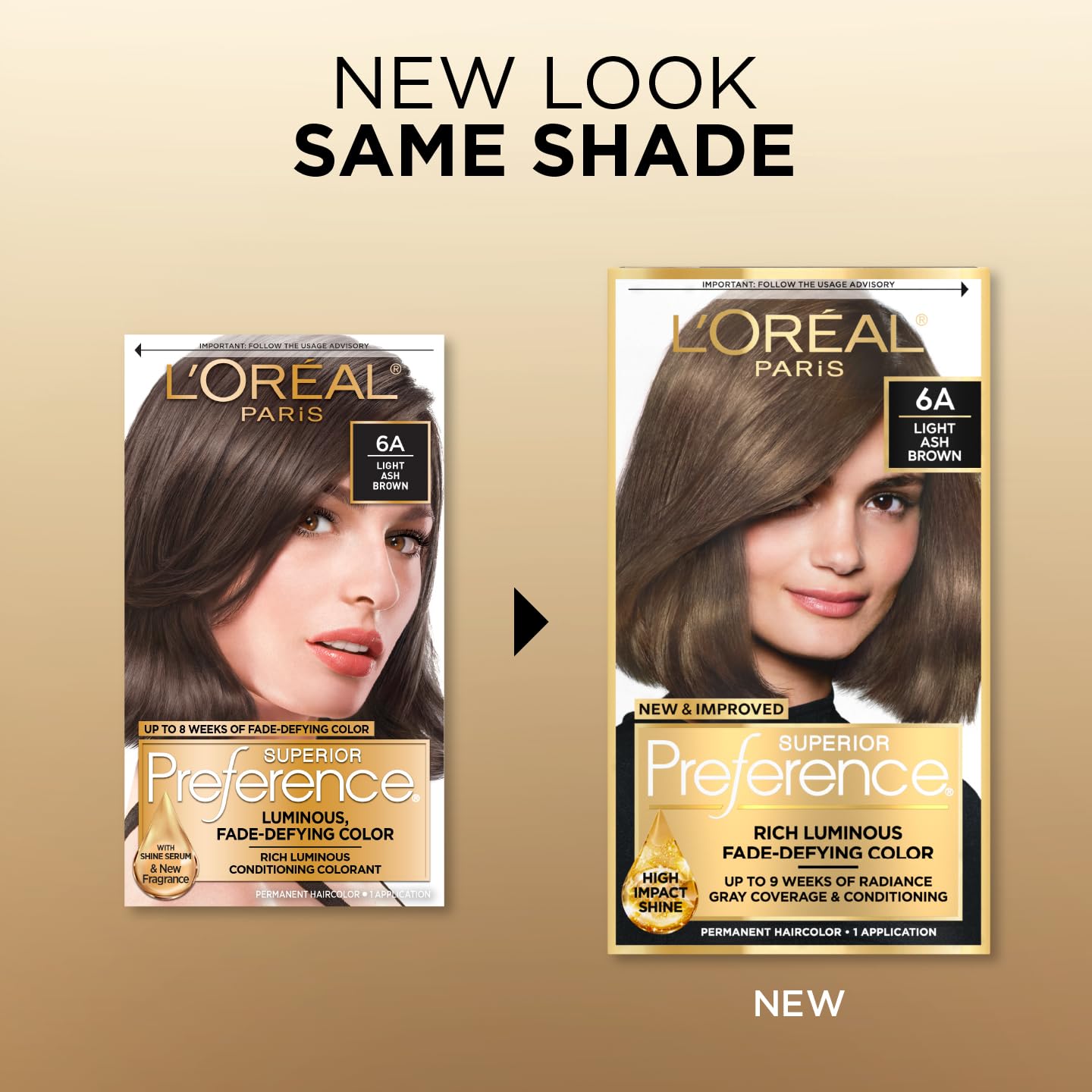Color gel texture of Superior Preference ensures even coating on hair