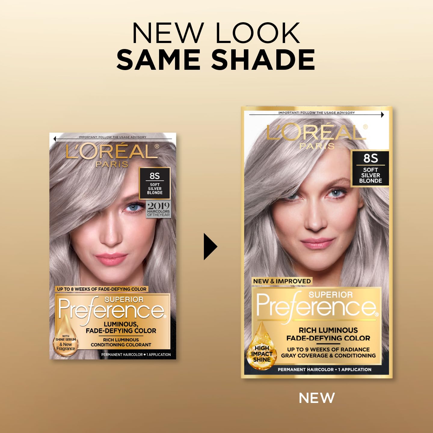L'Oreal Paris Superior Preference developer creme for even coverage.