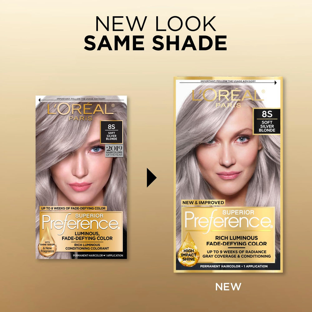 L'Oreal Paris Superior Preference developer creme for even coverage.