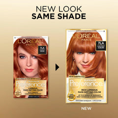 L'Oreal Paris Superior Preference developer crème ensures balanced color development.