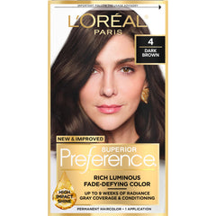 L'Oreal Paris Superior Preference fade-defying color gel for long-lasting vibrancy.