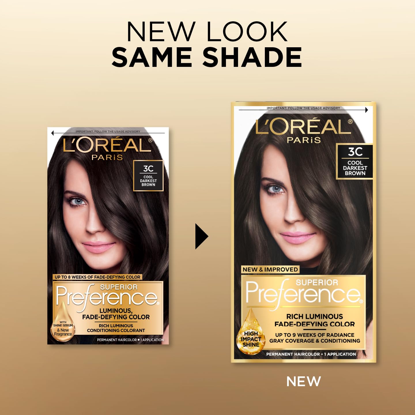 L'Oreal Paris Superior Preference Shine Protect conditioner preserves vibrancy and silky hair