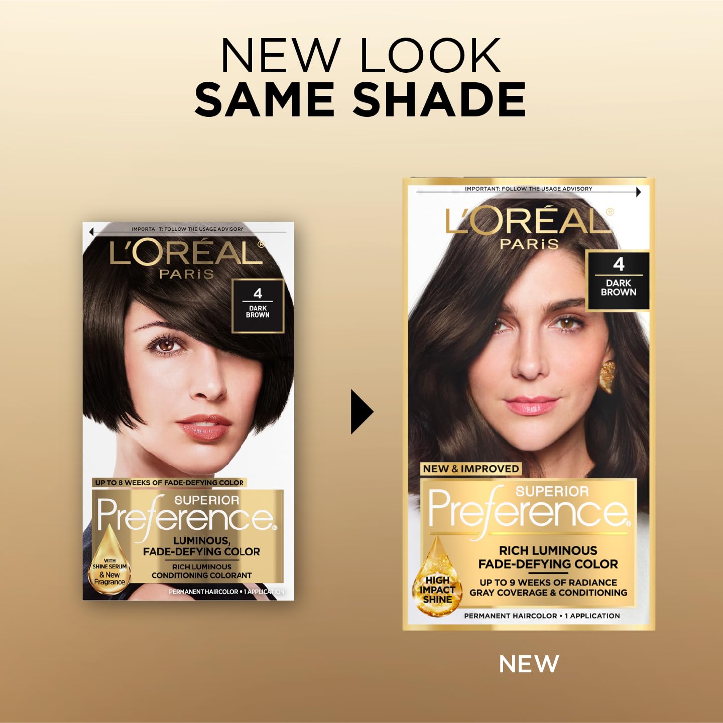 L'Oreal Paris Shine Protect Conditioner preserves first-day color vibrancy.