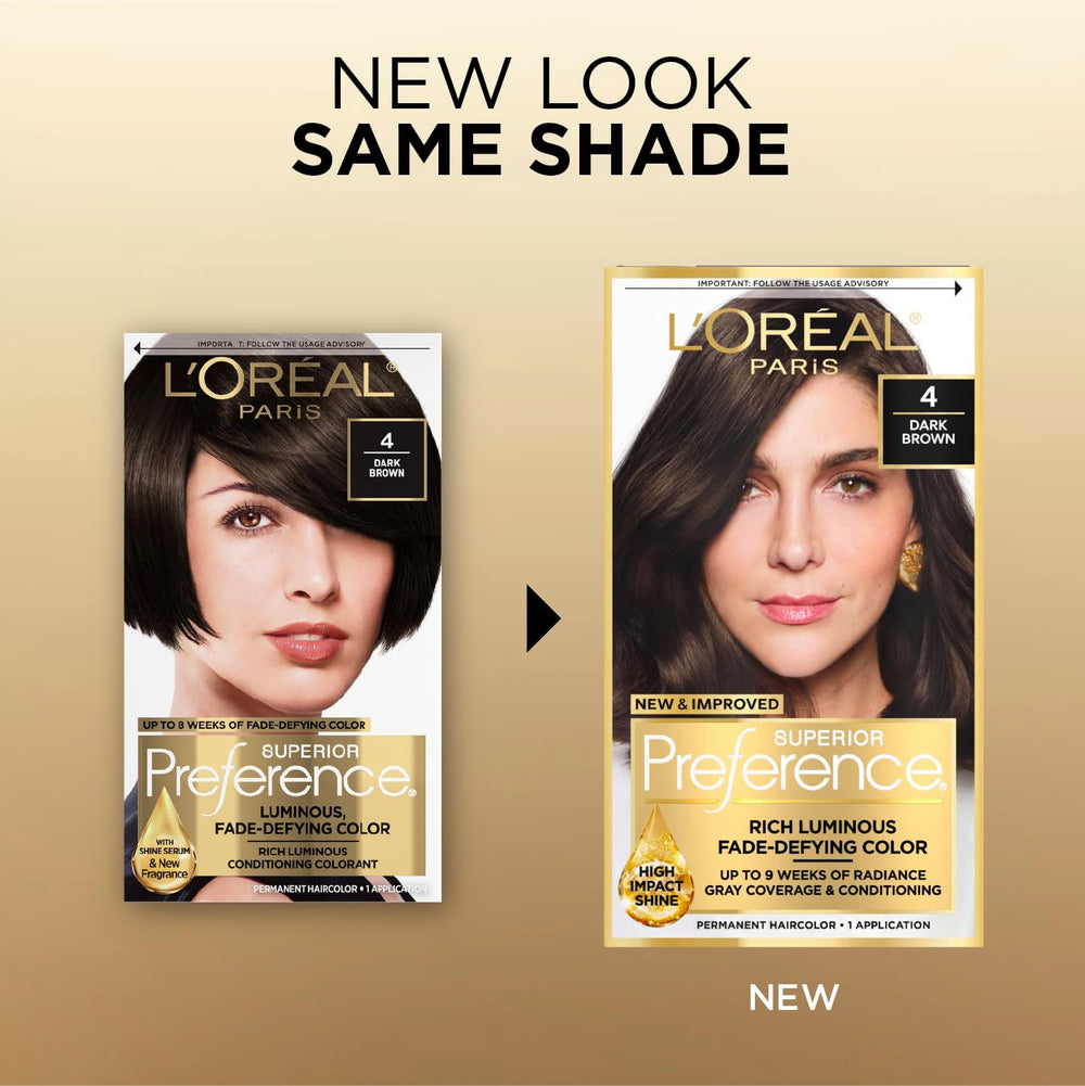L'Oreal Paris Shine Protect Conditioner preserves first-day color vibrancy.