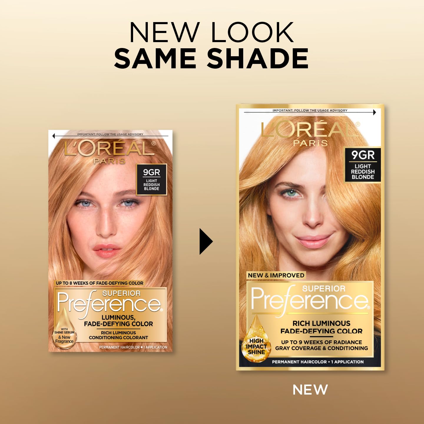 L'Oreal Paris Shine Protect conditioner keeps color vibrant and hair silky.