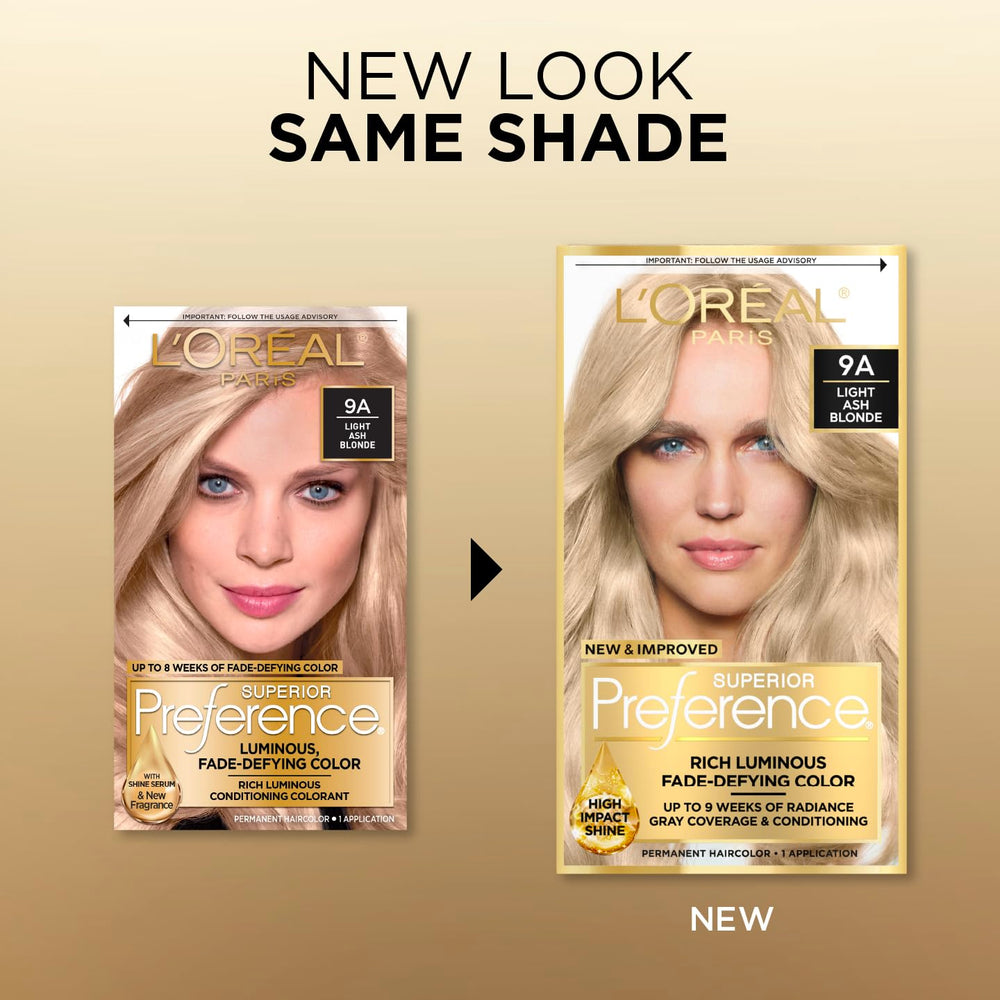 L'Oreal Paris Superior Preference Shine Protect Conditioner nourishes color and adds shine