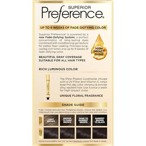 L'Oreal Paris Superior Preference up-to-9-weeks radiance for long-lasting shine