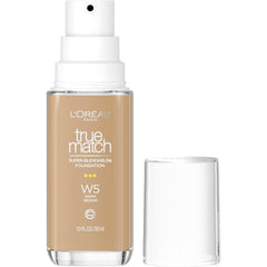 L'Oréal Paris True Match base con dosificador para aplicación suave.