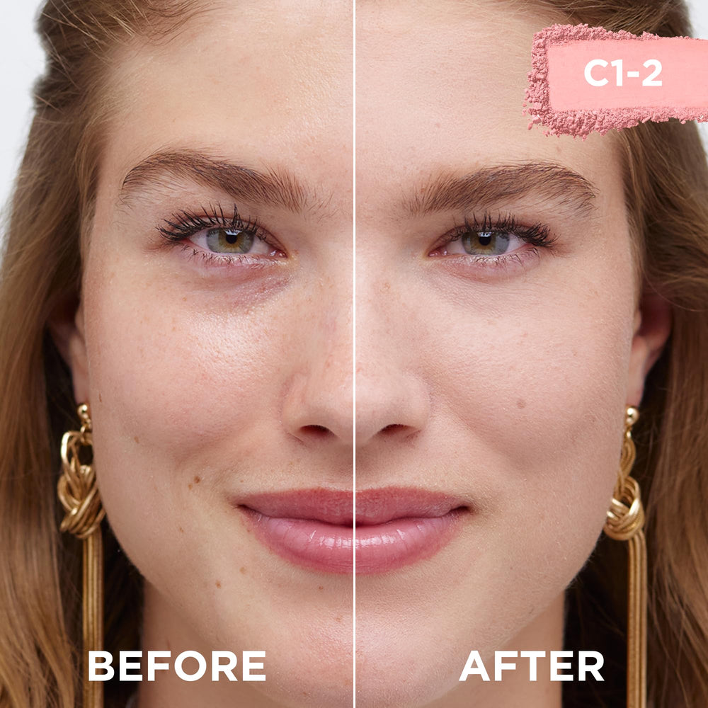 L'Oreal Paris True Match Blush Baby Blossom coordinación con maquillaje True Match