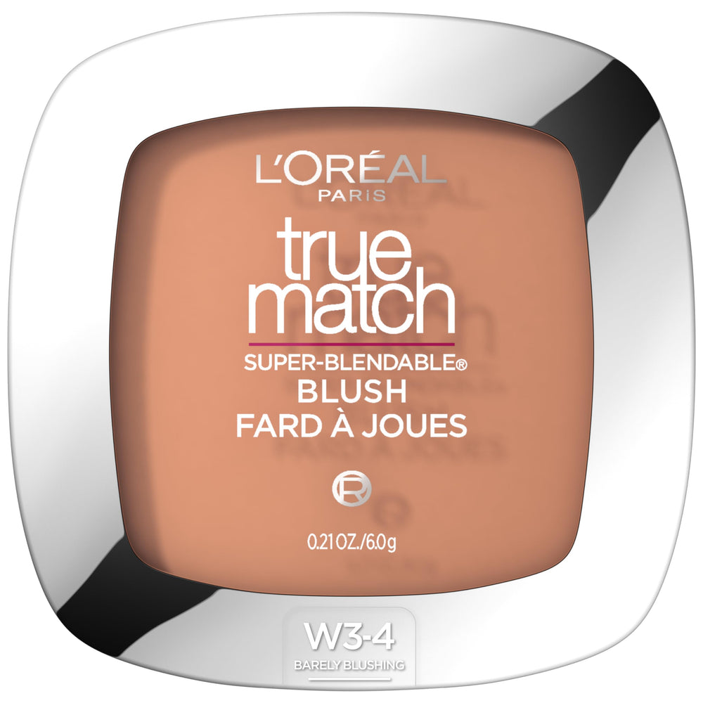 L'Oreal Paris True Match Blush, textura polvo suave para un acabado natural.