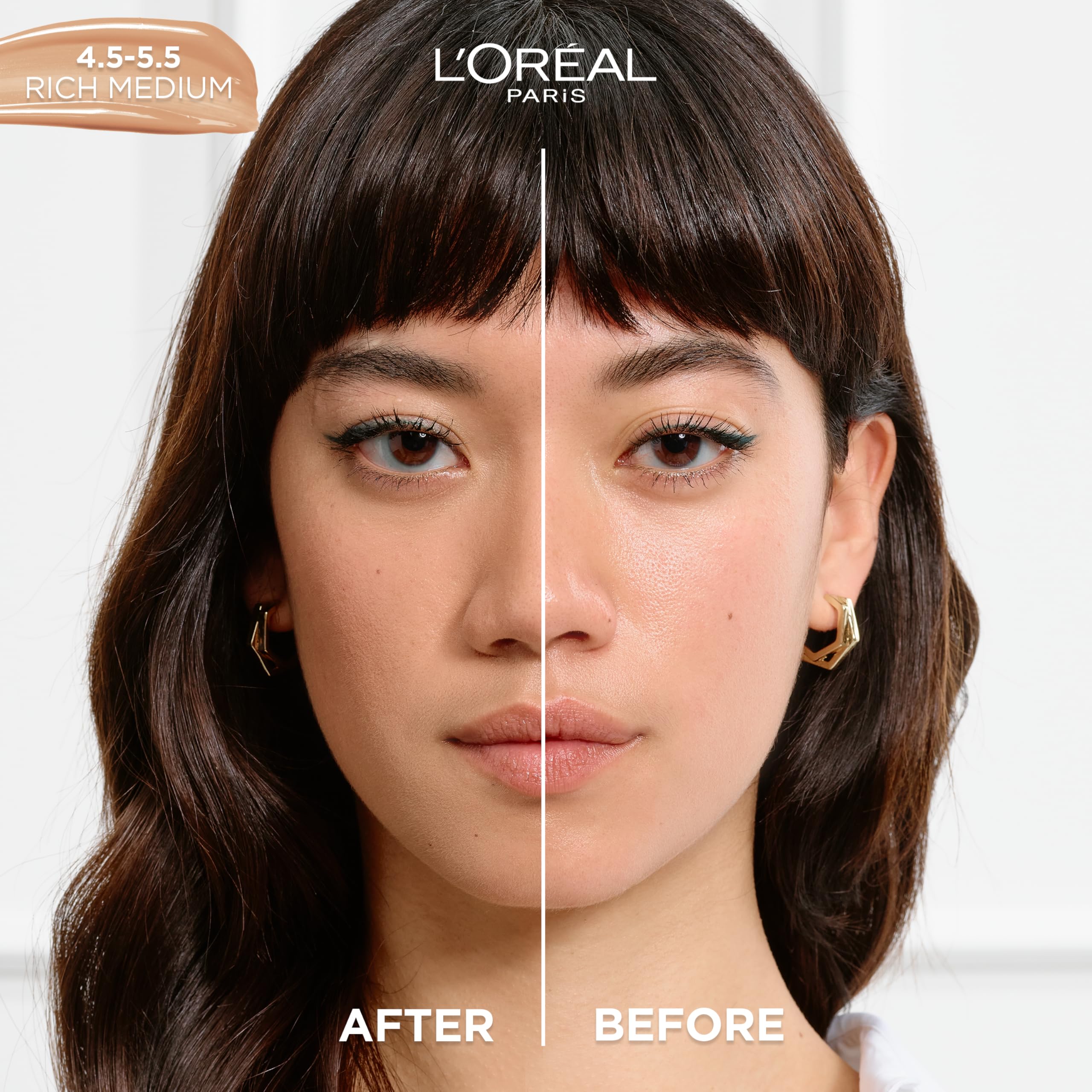 L'Oréal Paris True Match Nude, aplicador para aplicación suave y uniforme.