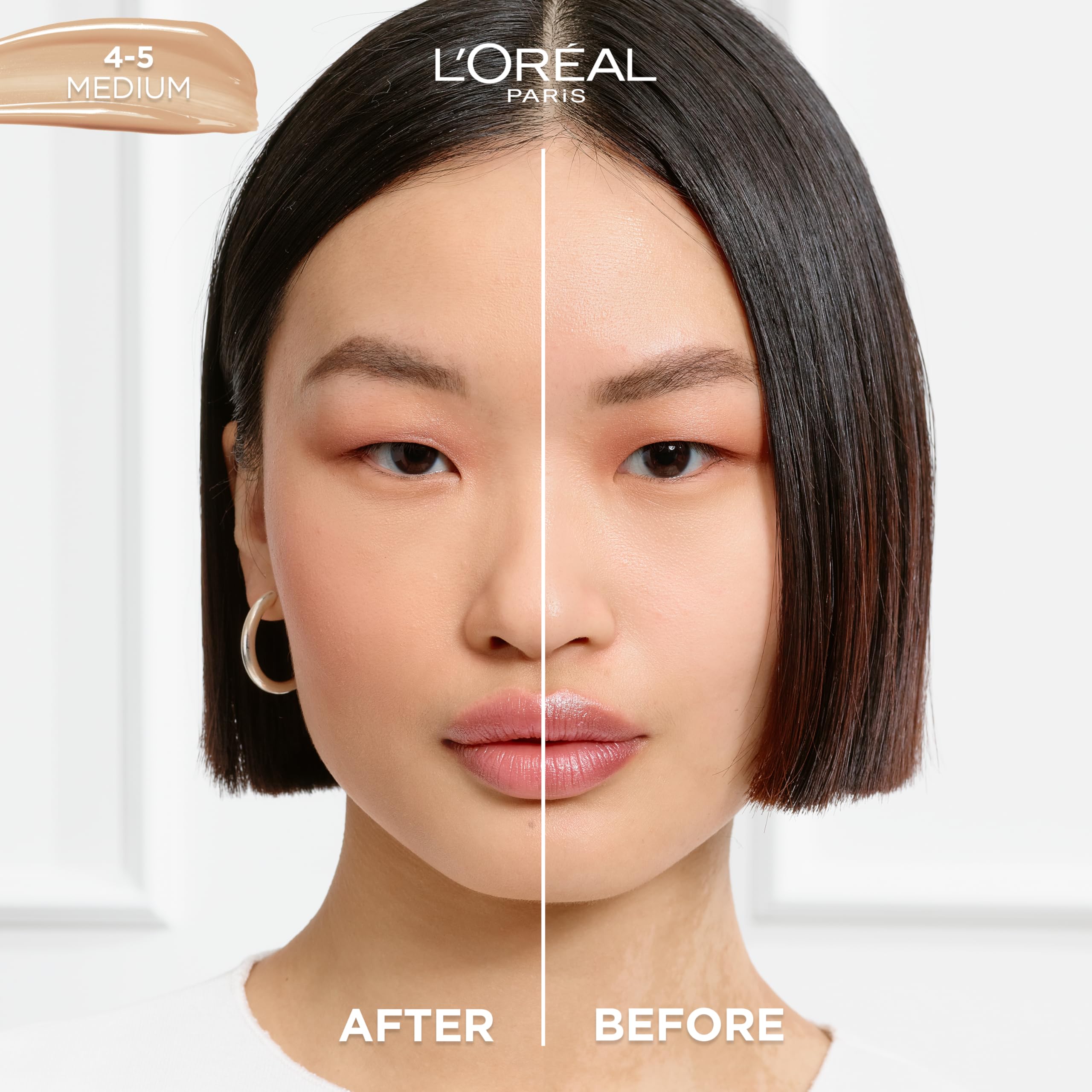 Detalle del gotero del serum tintado de L’Oréal Paris para aplicación precisa.