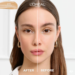 L'Oreal Paris True Match Nude Hyaluronic Serum: textura ligera para tono uniforme al aplicar.