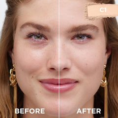L'Oreal Paris True Match Powder compact mirror for quick on-the-go touch-ups.