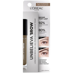 L'Oreal Paris Unbelieva-Brow Gel acabado-natural y duradero.