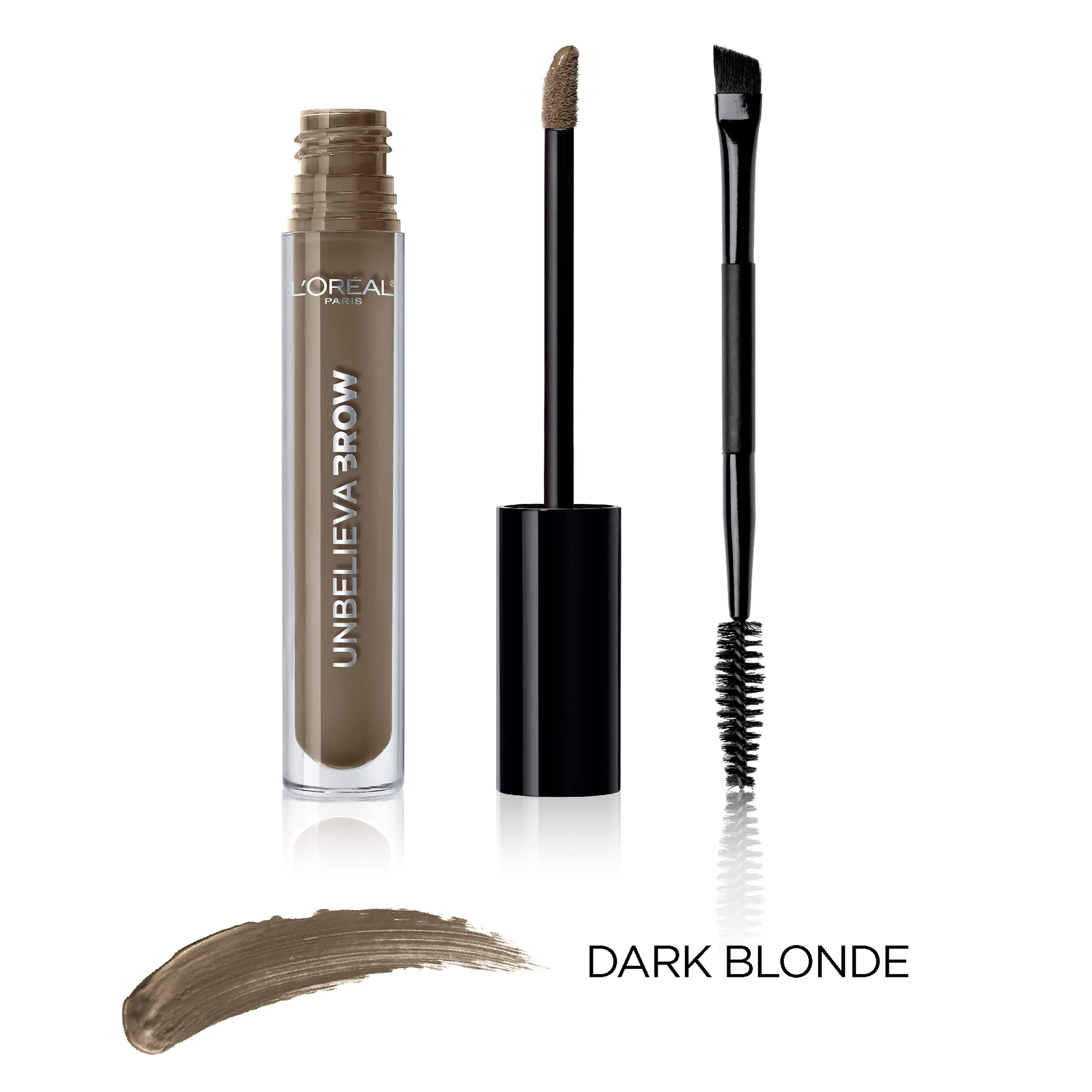 L'Oreal Paris Unbelieva-Brow Gel definicion-sutil para un look pulido.
