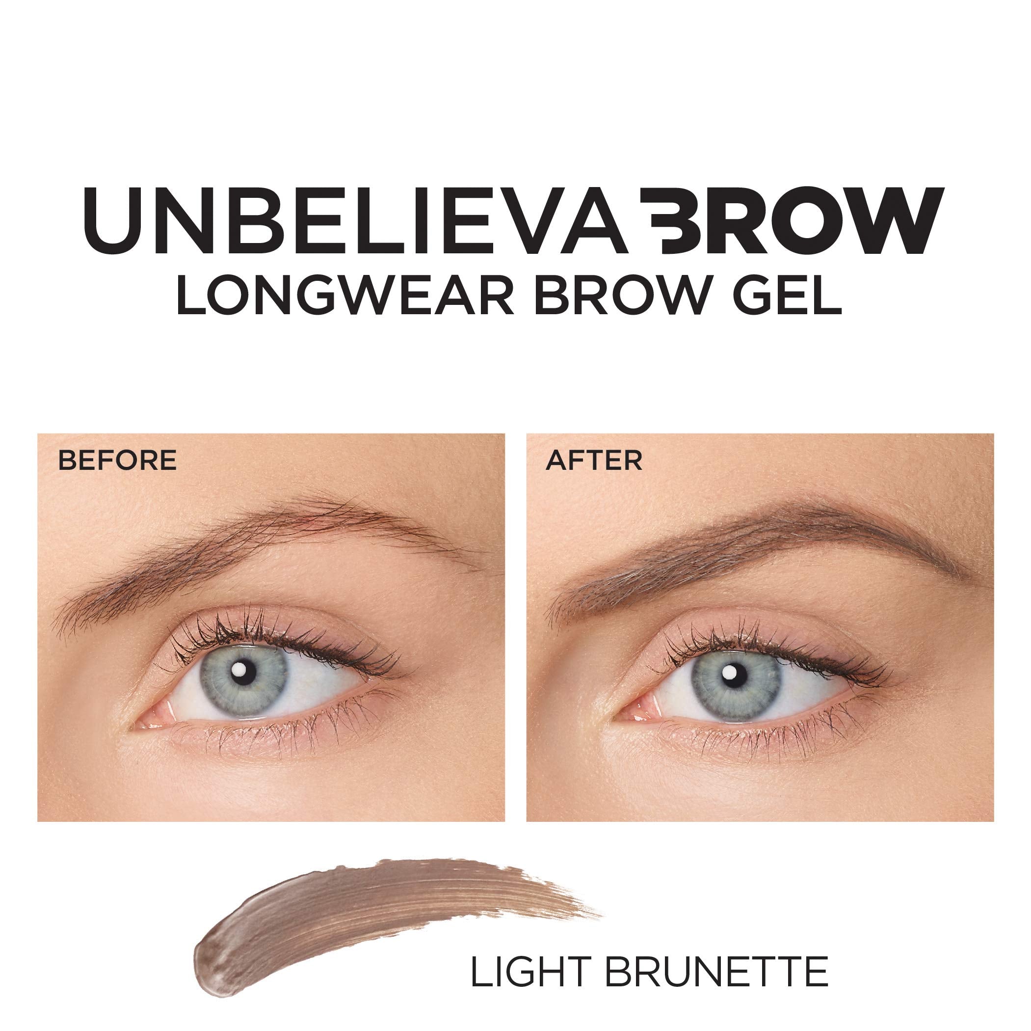 Gel de cejas L'Oreal Paris: secado rápido para retoques en minutos