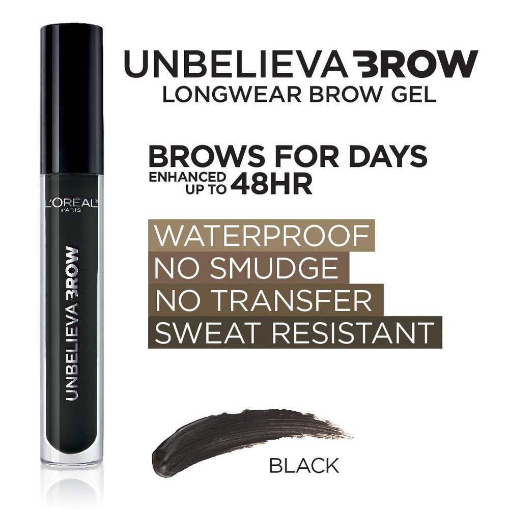 Unbelieva-Brow sin manchas durante todo el día.