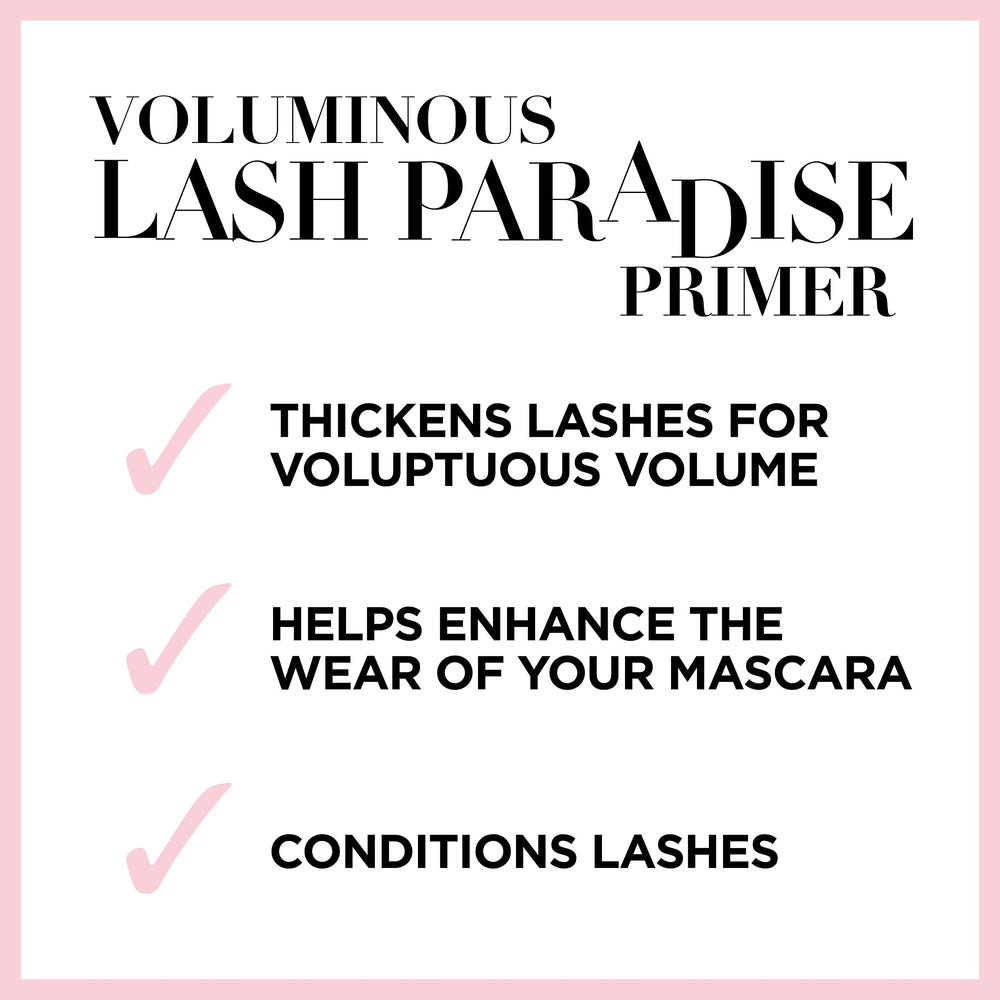 L’Oréal Paris Lash Paradise Primer listo para usar con rímel