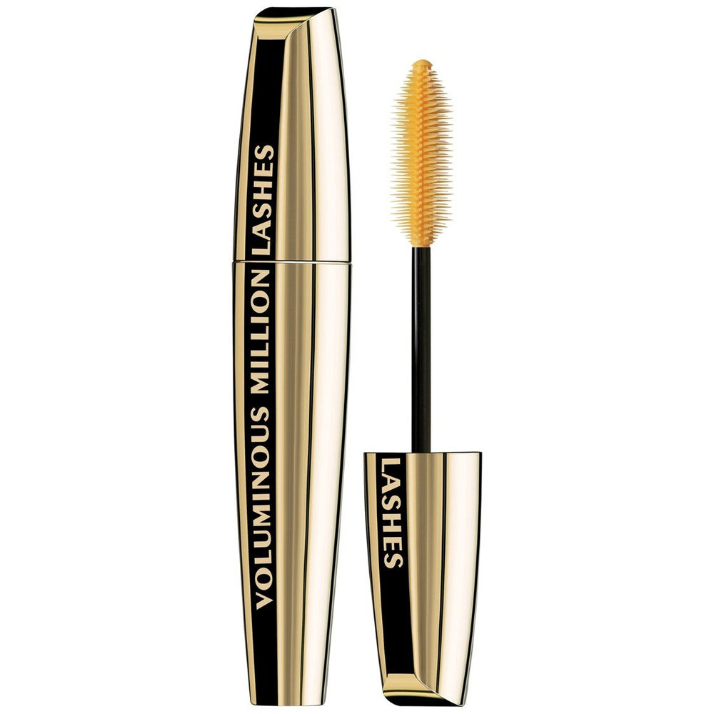 L’Oréal Paris Voluminous Million Lashes con brocha Millionizer para definición instantánea.