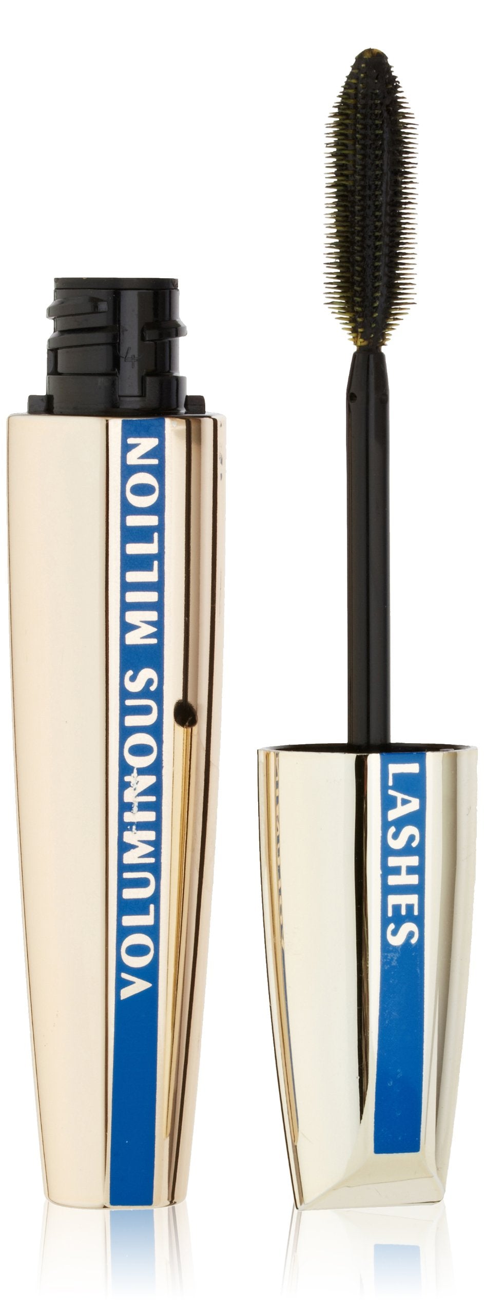 L’Oréal Paris Voluminous Million Lashes, brocha Millionizer, aporta volumen destacado y definición.