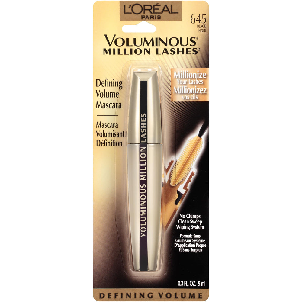 L’Oréal Paris Voluminous Million Lashes dura todo el día manteniendo el volumen y la definición