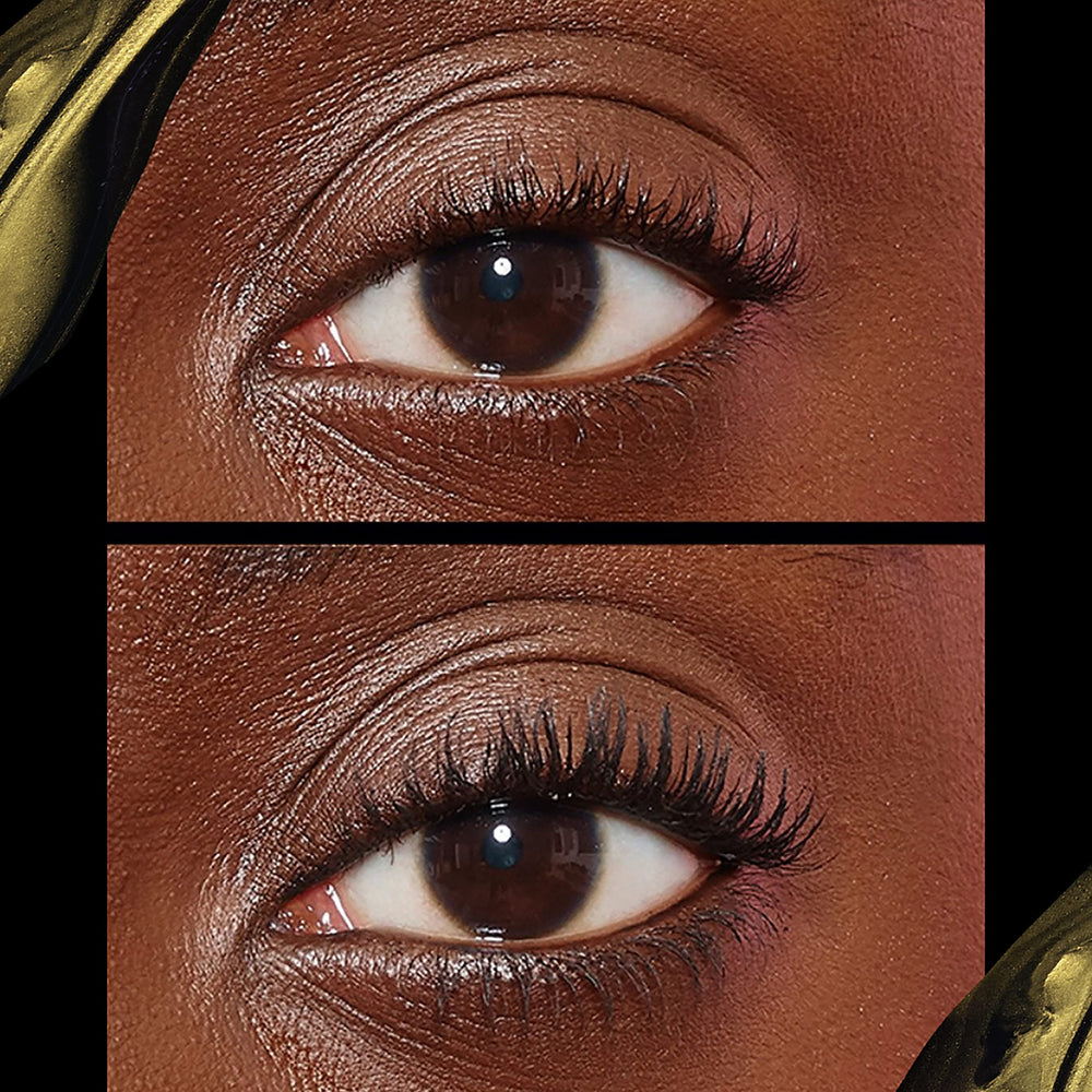 L'Oréal Paris Voluminous Noir Balm apta para ojos sensibles.