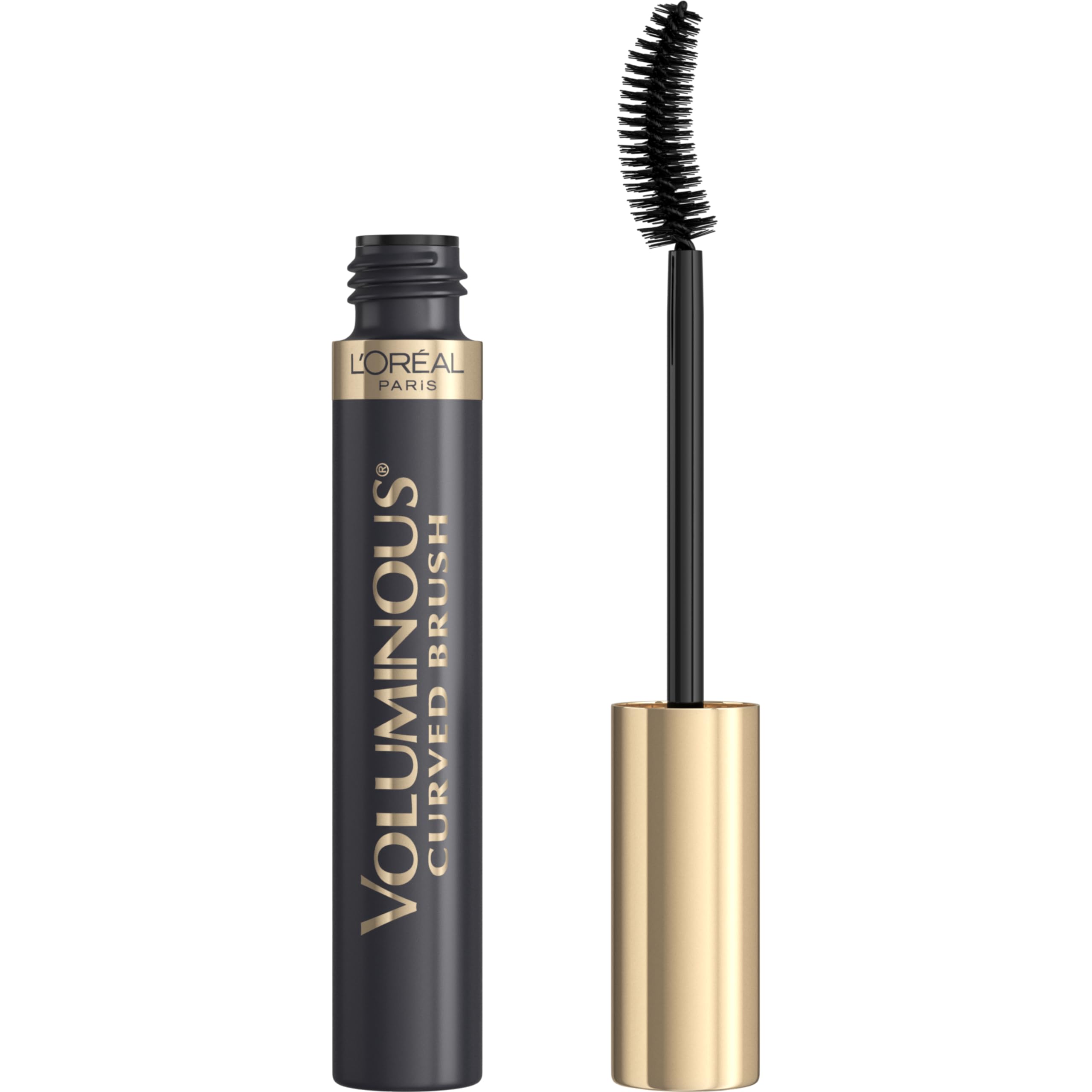 L'Oreal Paris Voluminous Original con cepillo curvo aumenta el volumen en una pasada.