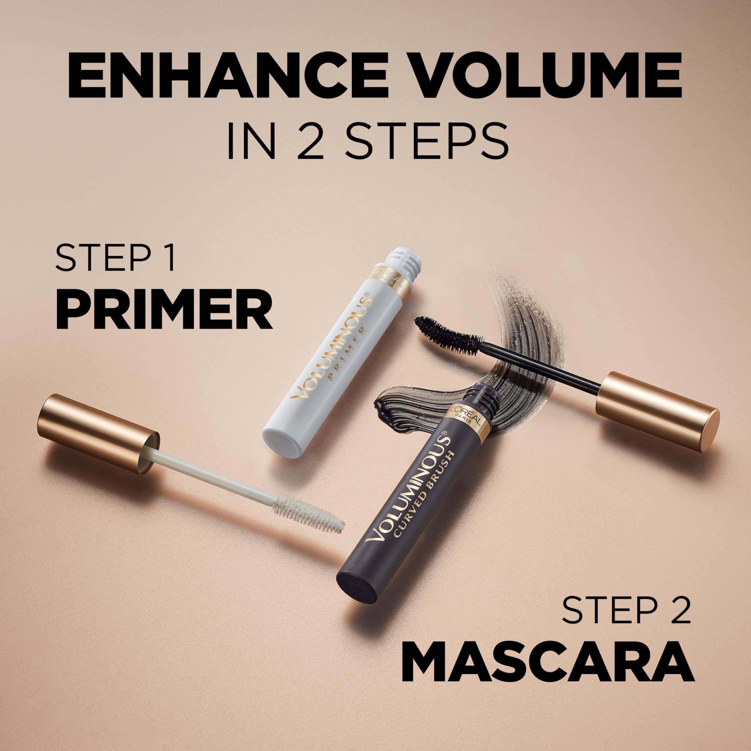 L’Oréal Paris Voluminous Original Mascara, sin fragancia, apta para ojos sensibles.