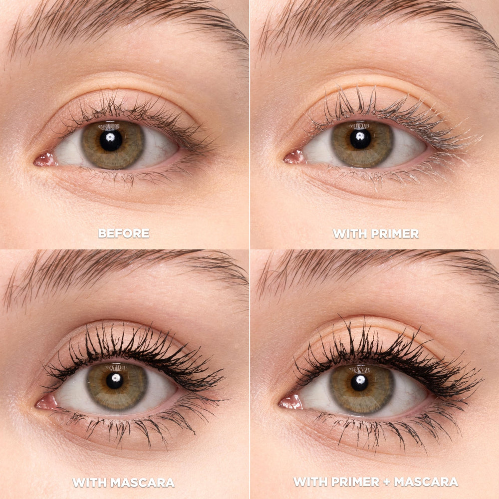 L’Oréal Paris Voluminous Primer con cepillo para aplicación precisa y uniforme.
