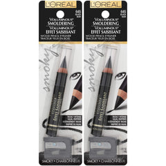 L'Oréal Paris Voluminous Smoldering Eyeliner deslizamiento suave para trazos uniformes.