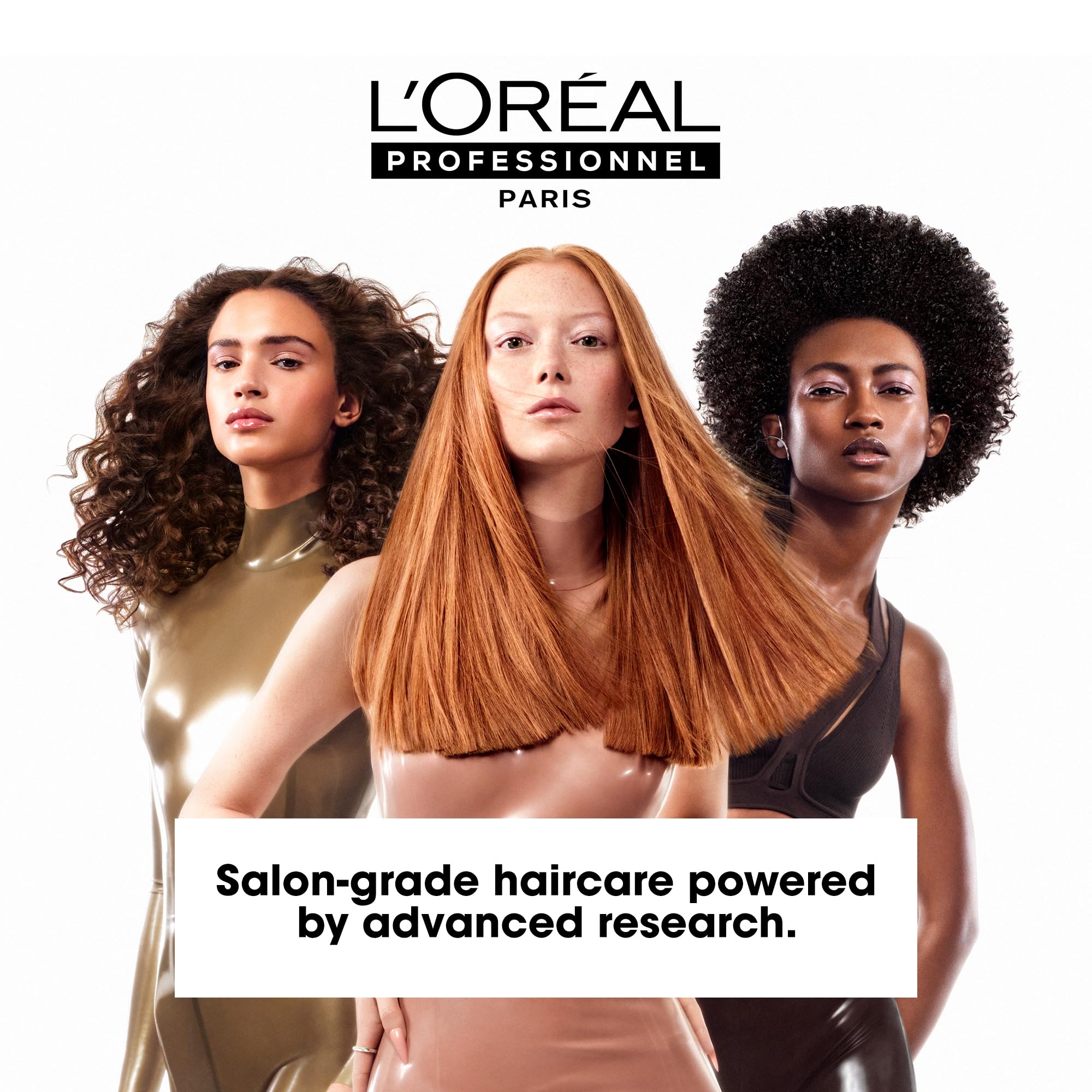 L’Oréal Pro Longer Mask pairs with Pro Longer shampoo for a complete regimen.
