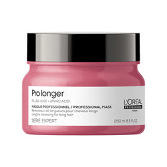 L’Oréal Pro Longer Mask thickening action for longer, stronger hair.