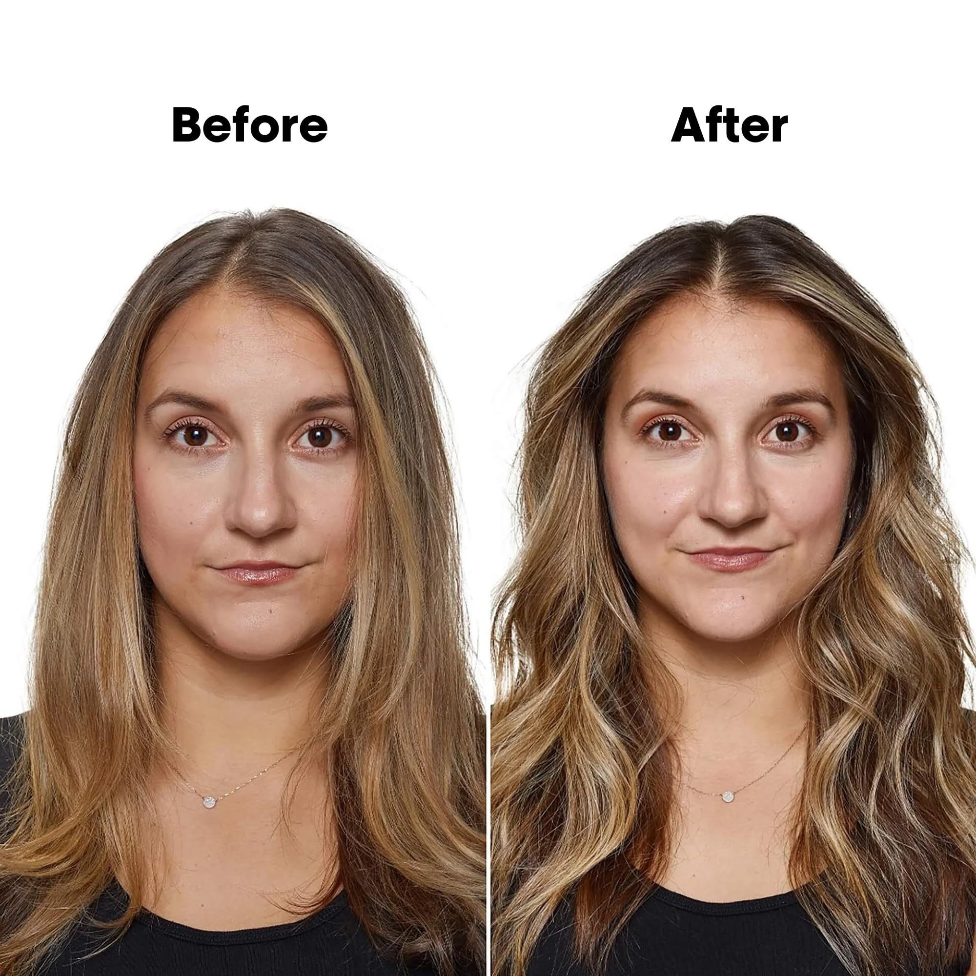 L’Oréal Fix Extreme Lacquer applied to hair shows up-do security and volume retention.