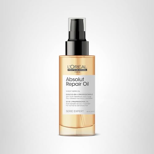 L’Oréal Professionnel Paris Absolut Repair routine paired with shampoo and mask.