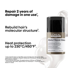 L’Oréal Absolut Repair Molecular cabello más reparado y elástico