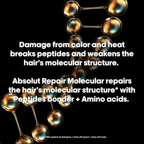L’Oréal Professionnel Paris Absolut Repair Molecular Mask detangled hair after use.